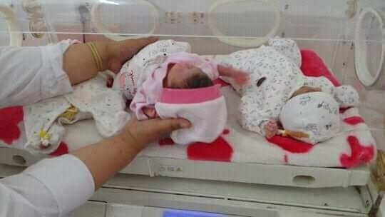 في حالةٍ نادرة... ولادة خمسة توائم في الجزائر (صور)