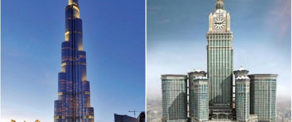 هل يُنزع لقب أعلى مبنى في العالم من برج خليفة بعد كشف الارتفاع الحقيقي لساعة مكة؟