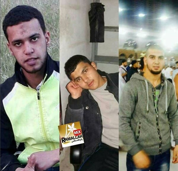 صور : استشهاد 3 شبان فلسطينيين من رام الله برصاص الاحتلال بعد تنفيذهم عملية بالقدس المحتلة