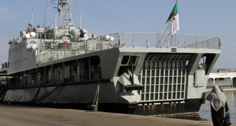قافلة مساعدات جزائرية تنطلق بحراً نحو غزة