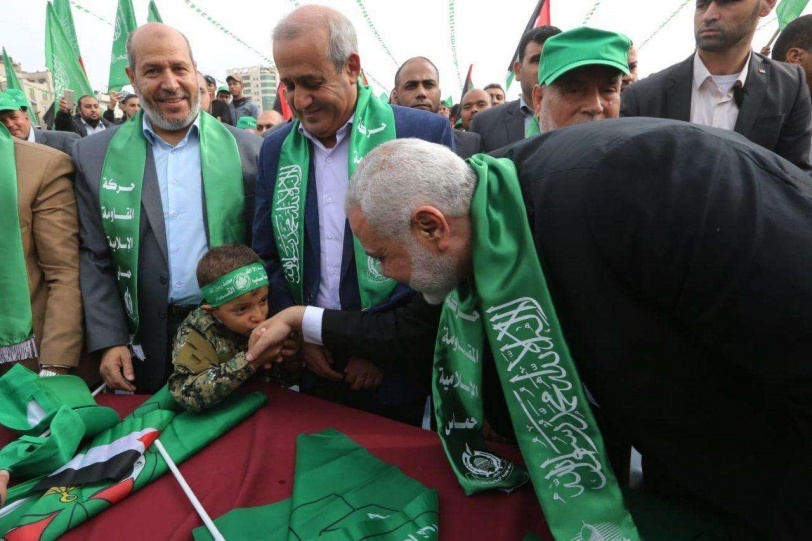 شاهد الصور : مئات الآلاف في مهرجان انطلاقة حماس