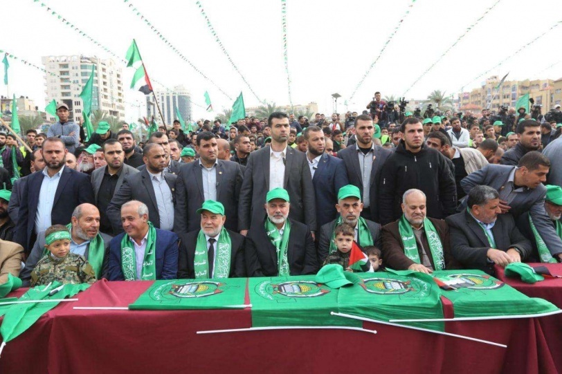 شاهد الصور : مئات الآلاف في مهرجان انطلاقة حماس